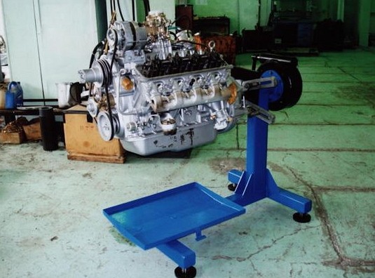 Самодельный стенд для ремонта двигателя