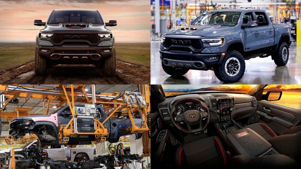 Экстремальный 712-сильный пикап RAM 1500 TRX встал на конвейер