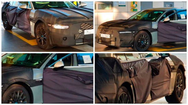 Новое поколение седана Genesis G90 появилось на видео