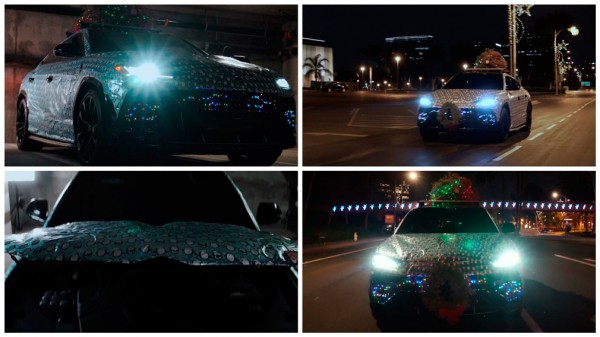 Блогер завернул кроссовер Lamborghini Urus в подарочную бумагу