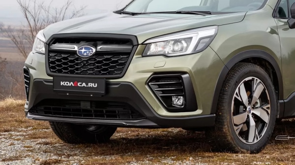 Появились первые изображения нового кроссовера Subaru Forester