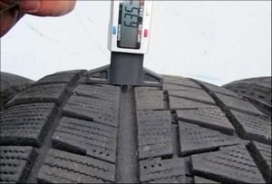 Глубина протектора зимних шин