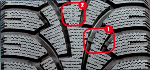Глубина протектора зимних шин