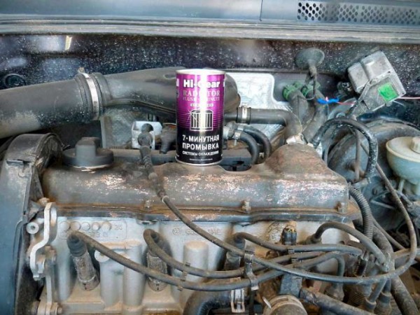 Промывка двигателя перед заменой масла