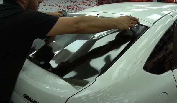 Тонировка авто своими руками: видеоинструкция