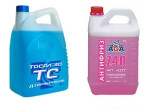 Тосол и антифриз: главные отличия