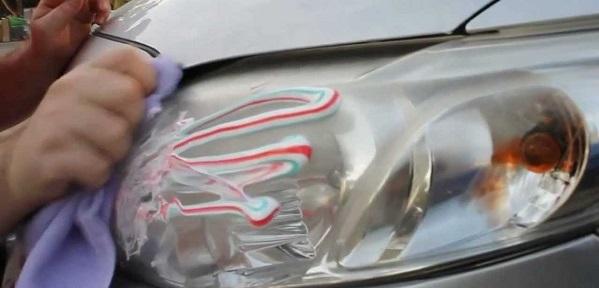 Восстанавливаем блеск и прозрачность фар своими руками