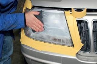 Восстанавливаем блеск и прозрачность фар своими руками