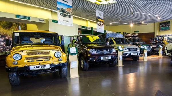 УАЗ в прошлом году увеличил долю на российском рынке