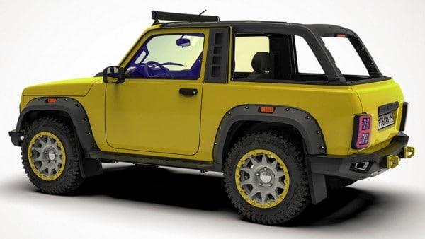 В Сети показали пляжный внедорожник на базе Нивы