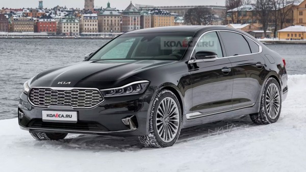 Опубликованы первые изображения рестайлингового Kia K900