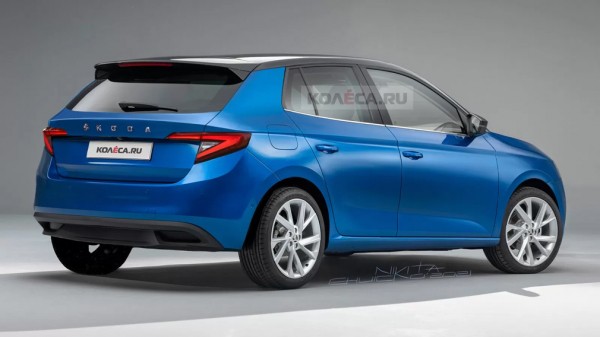 В Сети появились первые изображения новой Skoda Fabia