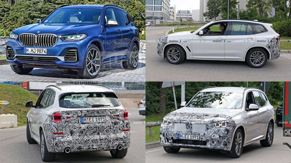 В Сети появилось изображение обновлённого BMW X3
