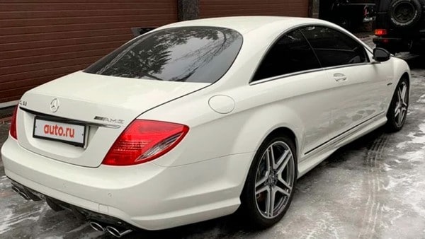 Россиянин выставил на продажу уникальный Mercedes-Benz CL 63 AMG в состоянии нового