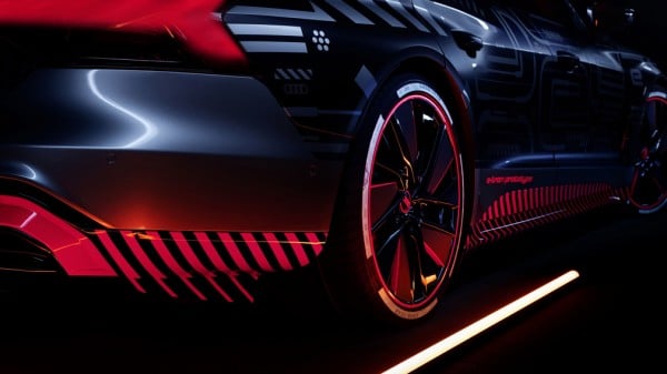 Электроседан Audi e-tron GT показали на видео перед премьерой