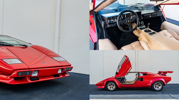 На продажу выставили редкий Lamborghini Countach 1982 года