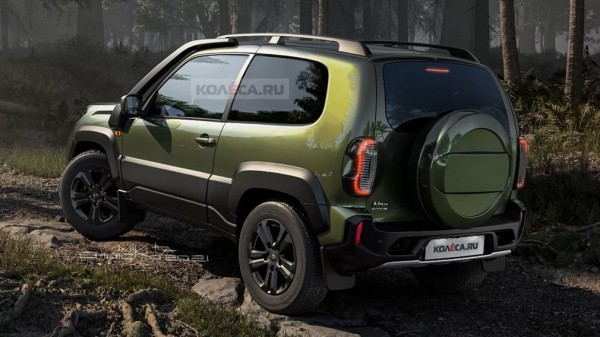 В Сети появились первые изображения трёхдверной Lada Niva Travel