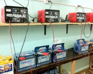 Хранение автомобильного аккумулятора