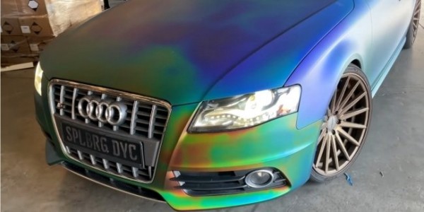 Как заставить краснеть Audi A4? (видео)