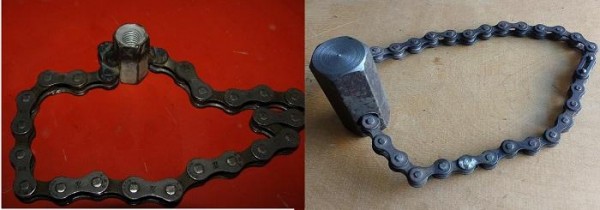 Откручиваем масляный фильтр без съемника