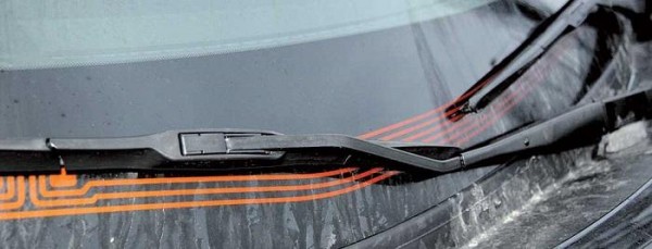 Подогрев лобового стекла своими руками