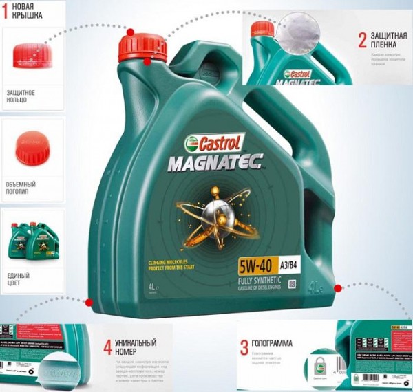 Признаки поддельного моторного масла