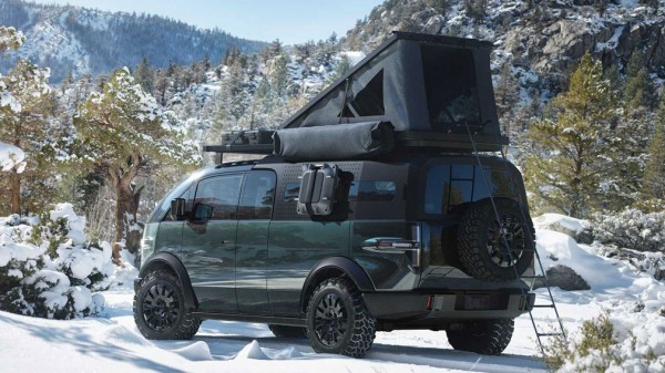 Стартап Canoo выпустит в 2023 году электрический пикап в форме капсулы