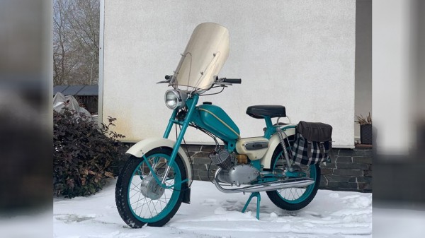 Найден первый советский мопед &laquo;Верховина-3 Турист&raquo;