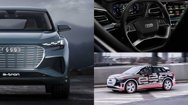 Компания Audi объявила о начале производства нового кроссовера Q4 e-tron