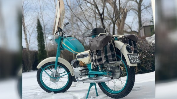 Найден первый советский мопед &laquo;Верховина-3 Турист&raquo;
