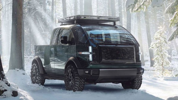 Стартап Canoo выпустит в 2023 году электрический пикап в форме капсулы