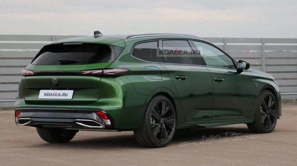 В Сети появились новые изображения универсала Peugeot 308 следующего поколения