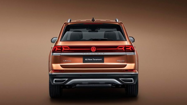 Обновленный Teramont получил светящиеся логотипы марки Volkswagen