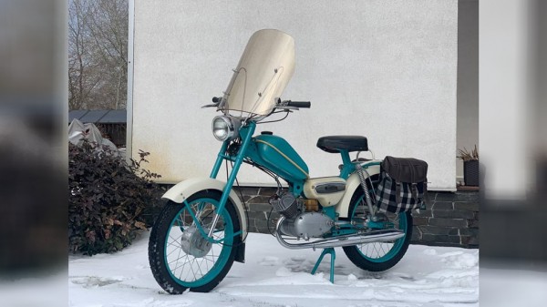 Найден первый советский мопед &laquo;Верховина-3 Турист&raquo;