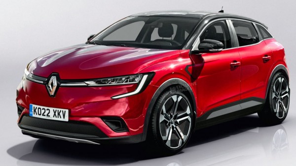 Компания Renault представит серийный электрокроссовер Megane летом 2021-го
