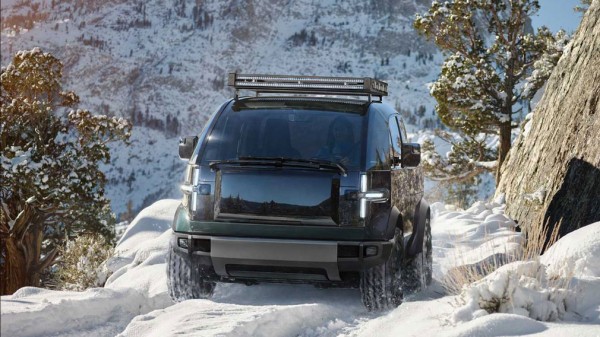 Стартап Canoo выпустит в 2023 году электрический пикап в форме капсулы