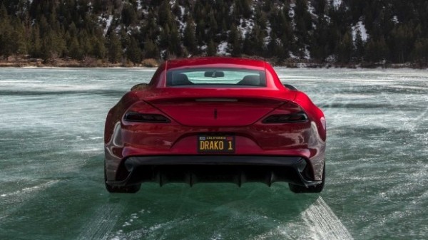 Электромобиль Drako GTE показал красивый дрифт (видео)