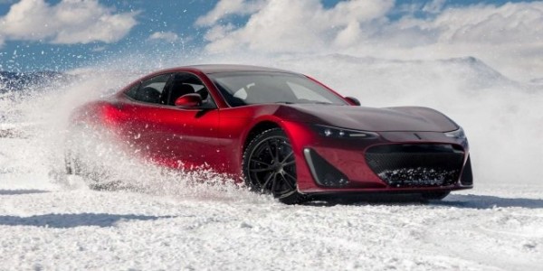 Электромобиль Drako GTE показал красивый дрифт (видео)