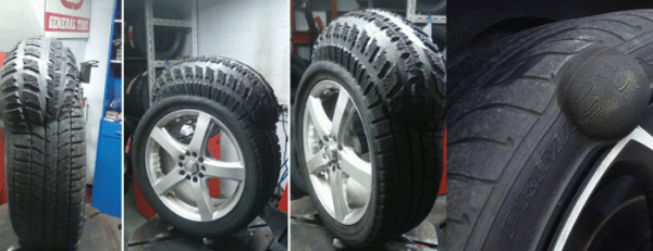 Езда с грыжей на колесе