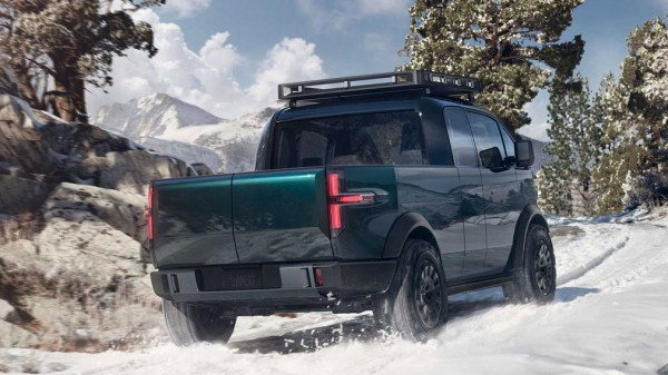 Стартап Canoo выпустит в 2023 году электрический пикап в форме капсулы