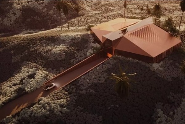 Гараж будущего для Hummer EV