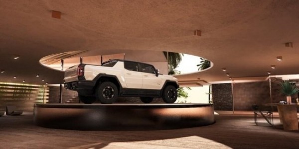 Гараж будущего для Hummer EV