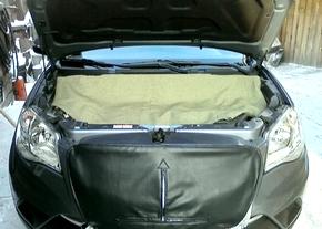 Утеплитель двигателя своими руками