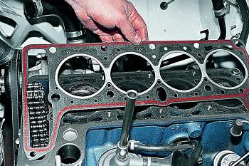 Замена прокладки головки блока цилиндров