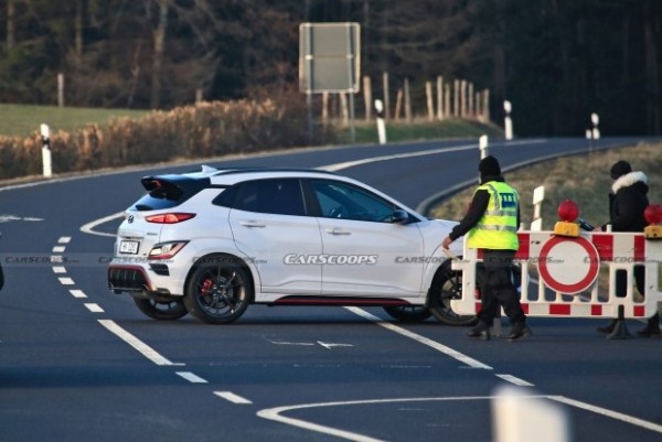 &laquo;Заряженная&raquo; Kona N замечена на дорогах