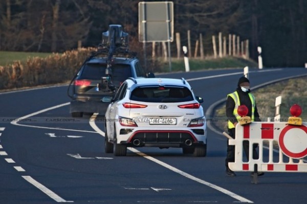 &laquo;Заряженная&raquo; Kona N замечена на дорогах