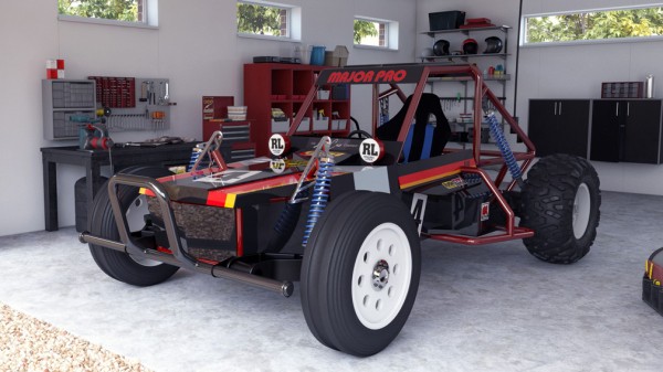 Little Car выпустила игрушечный электрический багги, на котором можно передвигаться по дорогам