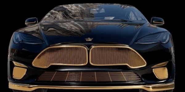 Tesla Model S с позолотой: такое кто-то покупает?