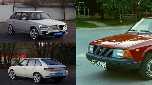 В Сети появились изображения автомобиля &laquo;Москвич&raquo; 21 века