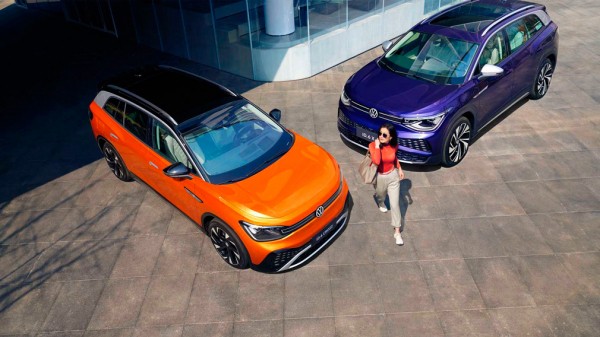 Volkswagen представил трехрядный электрокар ID.6